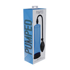 PUMPED Basic Pump 1 - Blue - Blue Penis Pump - Hush Store Sydney 