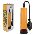 PUMPED Basic Pump 1 - Orange - Orange Penis Pump - Hush Store Sydney 