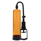 PUMPED Basic Pump 2 - Orange - Orange Penis Pump - Hush Store Sydney 