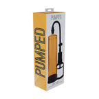 PUMPED Basic Pump 2 - Orange - Orange Penis Pump - Hush Store Sydney 