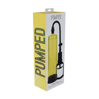 PUMPED Basic Pump 2 - Yellow - Yellow Penis Pump - Hush Store Sydney 