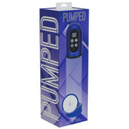 PUMPED Engage Automatic Penis Pump - Blue - Metallic Blue USB Rechargeable Auto Penis Pump