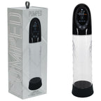 PUMPED CyberPulse Automatic Penis Pump - Black - Black/Clear USB Rechargeable Auto Penis Pump