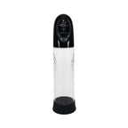 PUMPED CyberPulse Automatic Penis Pump - Black - Black/Clear USB Rechargeable Auto Penis Pump