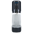 PUMPED UltraLift Automatic Masturbator - Gunmetal Grey/Clear USB Rechargeable Auto Masturbator