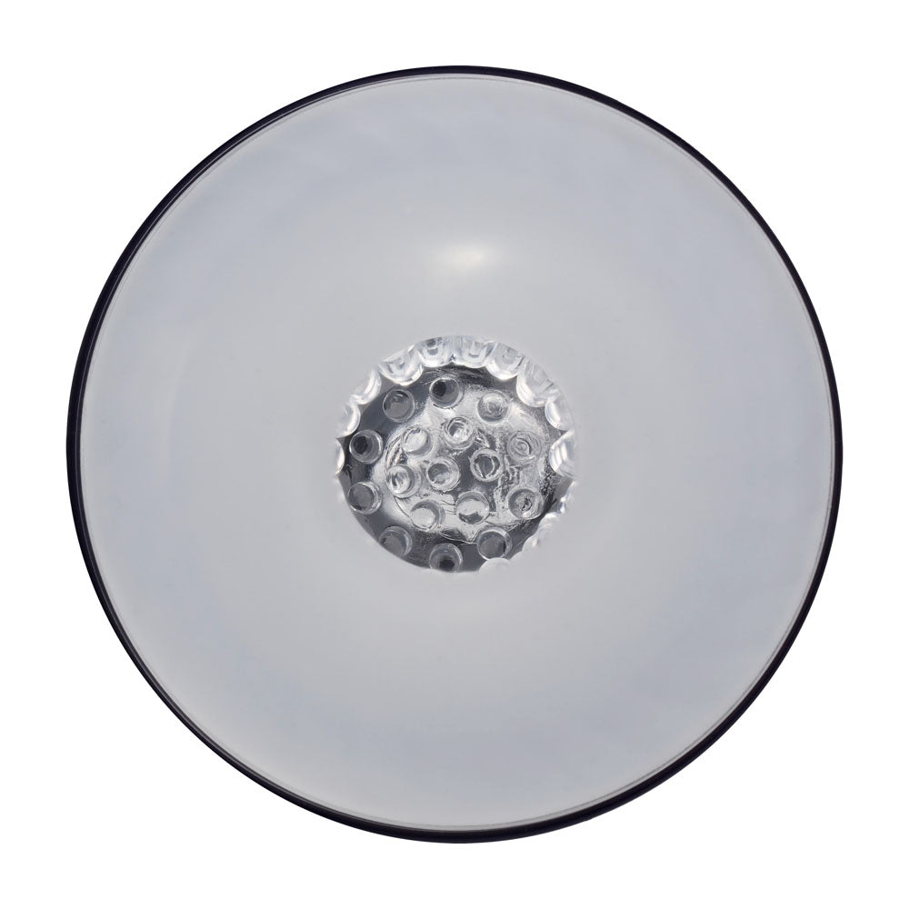 PUMPED Strokemate - Black/Clear USB Rechargeable Sucking Rotating and Thrusting Auto Masturbator