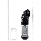 PUMPED Strokemate - Black/Clear USB Rechargeable Sucking Rotating and Thrusting Auto Masturbator