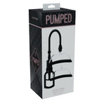 Pumped Vulva Pump - Black - Black Vagina Pump with 2 Cups