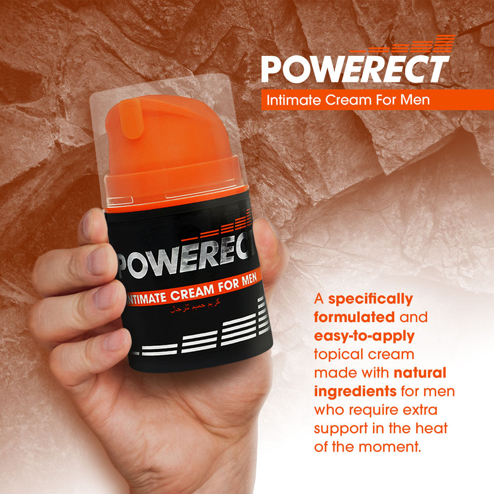 Powerect Intimate Cream - Enhancer Cream for Men - 48 ml Tube - Hush Store Sydney 