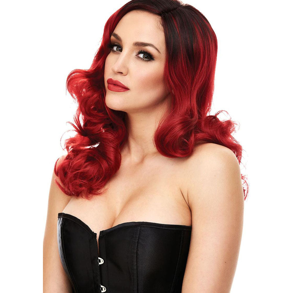 PLEASURE WIGS Candice - Red/Black - Red/Black Wig - Hush Store Sydney 