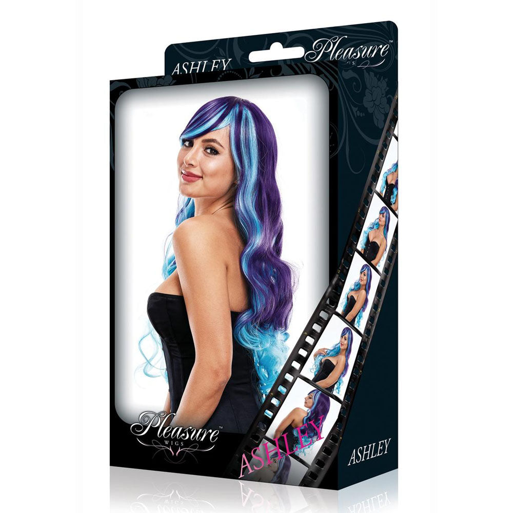 PLEASURE WIGS Ashley - Purple/Blue - - Hush Store Sydney 