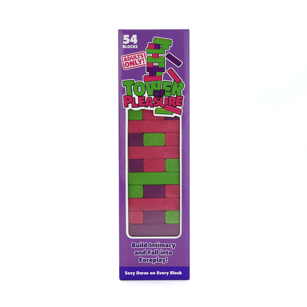 Tower of Pleasure - Couples Tumbling Tower Game - Hush Store Sydney 