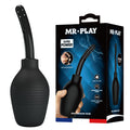 MR PLAY Anal Douche - Black - Black Unisex Douche - 310 ml Capacity - Hush Store Sydney 