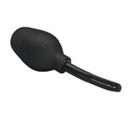 MR PLAY Anal Douche - Black - Black Unisex Douche - 310 ml Capacity