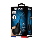 MR PLAY Anal Douche - Black - Black Unisex Douche - 224 ml Capacity