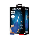 MR PLAY Anal Douche - Blue - Blue Unisex Douche - 224 ml Capacity