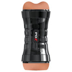 PDX Wet Pussies Super Flip-A-Pussy Over - Brown - Brown Dual Ended Stroker (Vagina & Ass)