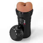 PDX Wet Bussies Super Bangin Butt - Brown - Brown Anal Stroker