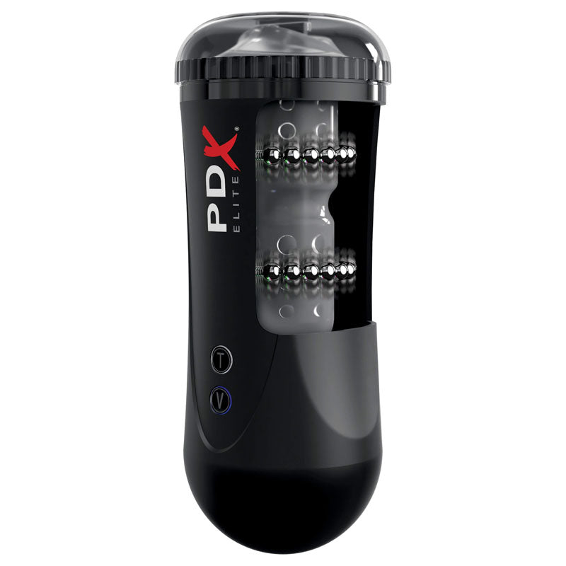 Pipedream Extreme Toyz Elite Moto Stroker - Black Powered Masturbator - Hush Store Sydney 