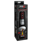 PDX Elite Milk Me Hotter - USB Rechargeable Thrusting Heating & Vibrating Auto Stroker