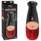 PDX Elite Fap-O-Matic Pro XL - Light - Flesh USB Rechargeable Auto Stroker - Hush Store Sydney 