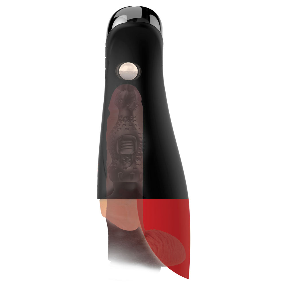 PDX Elite Fap-O-Matic Pro XL - Light - Flesh USB Rechargeable Auto Stroker - Hush Store Sydney 