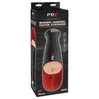 PDX Elite Fap-O-Matic Pro XL - Light - Flesh USB Rechargeable Auto Stroker - Hush Store Sydney 