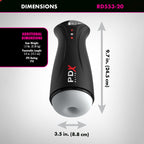 PDX Elite Fuck-Gasm - Flesh - USB Rechargeable Sucking & Vibrating Auto Stroker - Hush Store Sydney 