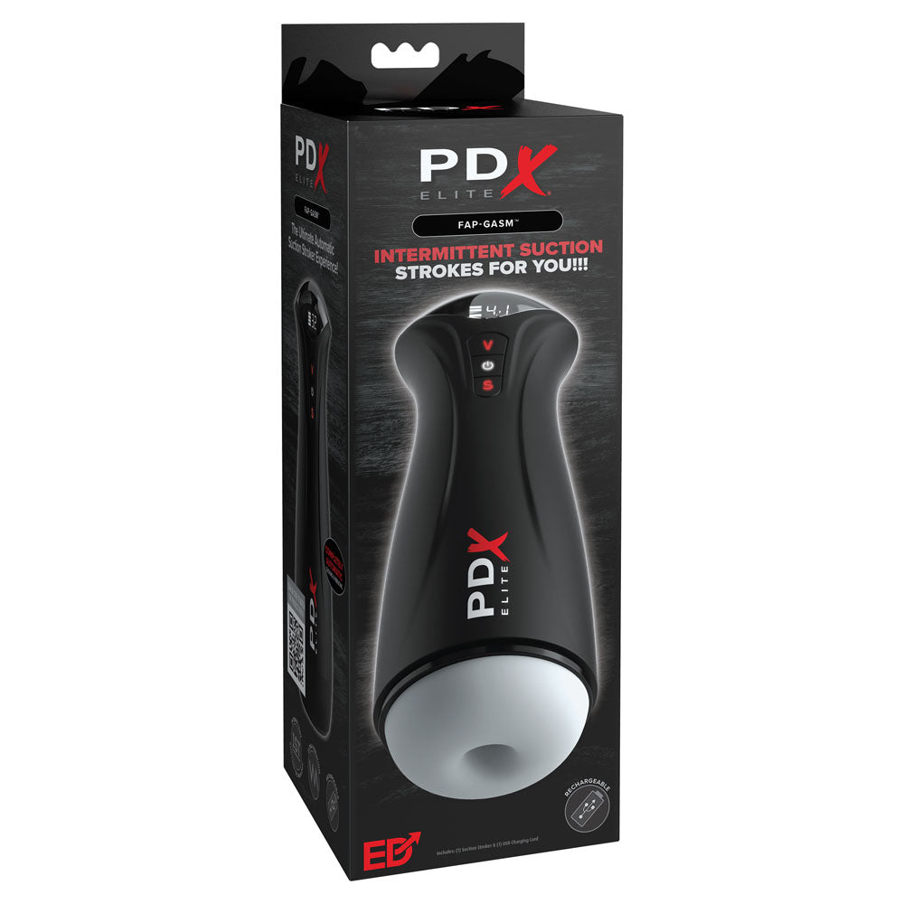 PDX Elite Fuck-Gasm - Flesh - USB Rechargeable Sucking & Vibrating Auto Stroker - Hush Store Sydney 