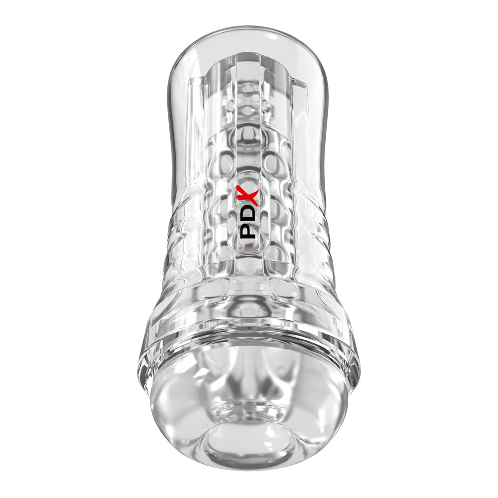 PDX Elite ViewTube EZ-Grip Stroker - Clear Stroker - Hush Store Sydney 