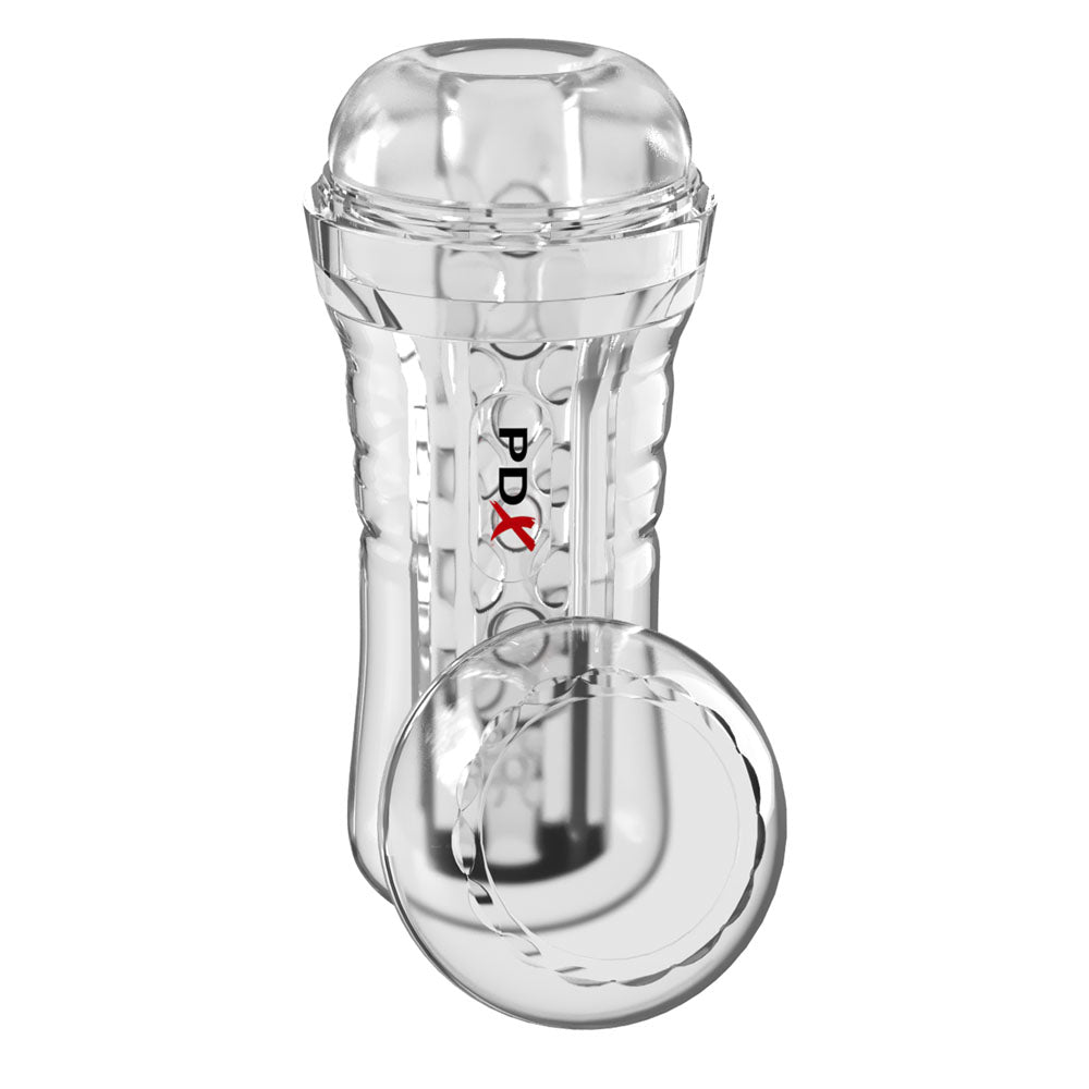PDX Elite ViewTube EZ-Grip Stroker - Clear Stroker - Hush Store Sydney 