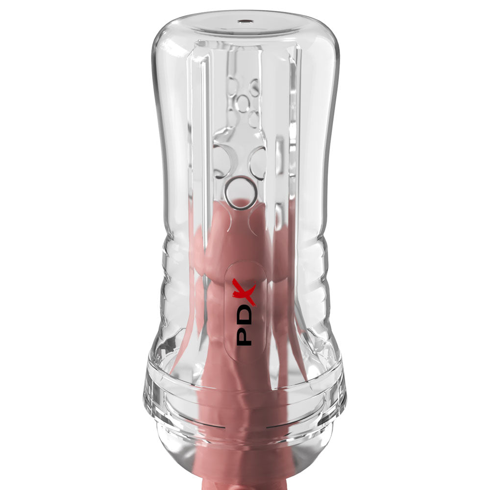 PDX Elite ViewTube EZ-Grip Stroker - Clear Stroker - Hush Store Sydney 