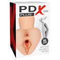 PDX Plus Pick Your Pleasure Stroker XL - Light - Flesh Vagina Stroker - Hush Store Sydney 