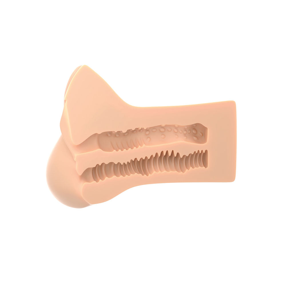 PDX Plus Pick Your Pleasure Stroker XL - Light - Flesh Vagina Stroker
