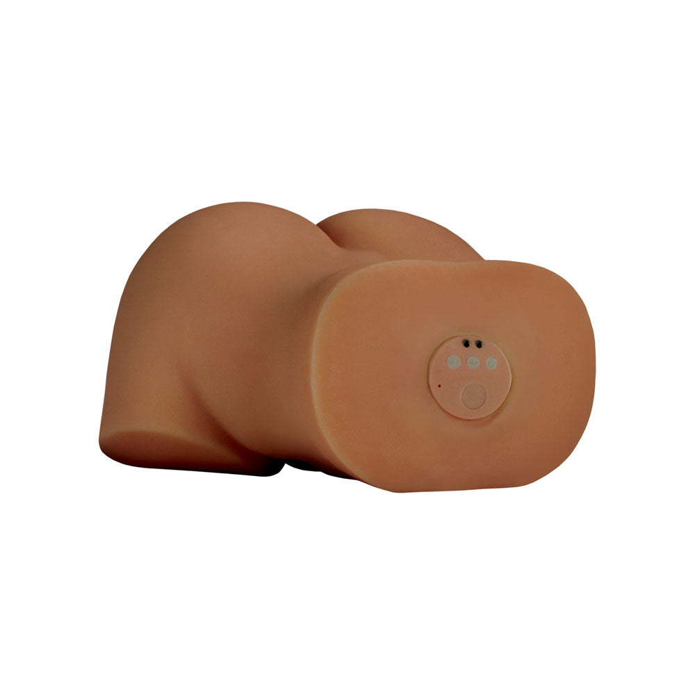 PDX Elite Back That Ass Up - Brown - Brown USB Rechargeable Auto Mega Masturbator