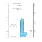 REALROCK 6'' Realistic Dildo With Balls - Blue 15.2 cm Dong - Hush Store Sydney 