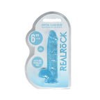 REALROCK 6'' Realistic Dildo With Balls - Blue 15.2 cm Dong - Hush Store Sydney 