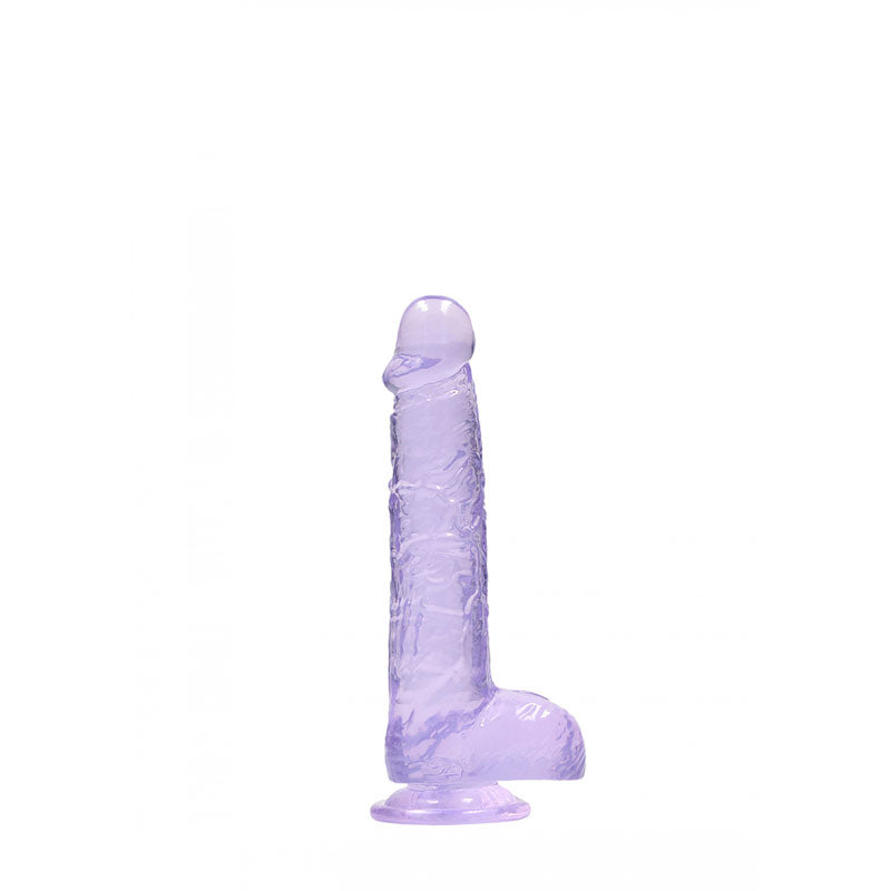 REALROCK 6'' Realistic Dildo With Balls - Purple 15.2 cm Dong - Hush Store Sydney 