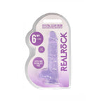 REALROCK 6'' Realistic Dildo With Balls - Purple 15.2 cm Dong - Hush Store Sydney 