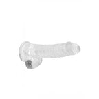 REALROCK 6'' Realistic Dildo With Balls - Clear 15.2 cm Dong - Hush Store Sydney 