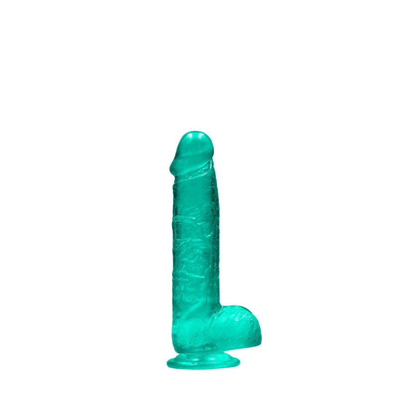 REALROCK 6'' Realistic Dildo With Balls - Turquoise 15.2 cm Dong - Hush Store Sydney 