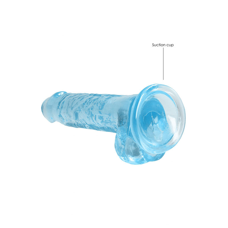 REALROCK 7'' Realistic Dildo With Balls - Blue 17.8 cm Dong - Hush Store Sydney 