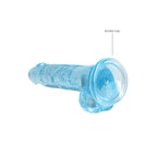 REALROCK 7'' Realistic Dildo With Balls - Blue 17.8 cm Dong - Hush Store Sydney 
