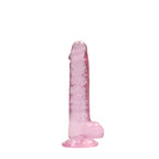 REALROCK 7'' Realistic Dildo With Balls - Pink 17.8 cm Dong - Hush Store Sydney 
