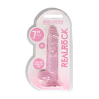 REALROCK 7'' Realistic Dildo With Balls - Pink 17.8 cm Dong - Hush Store Sydney 