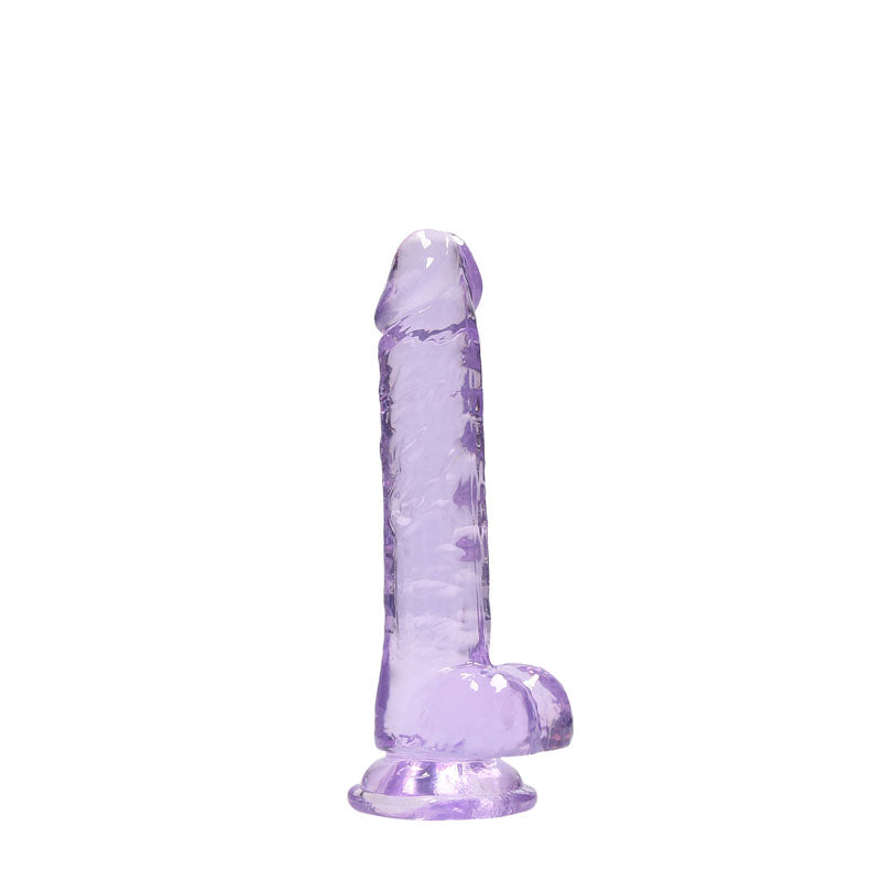 REALROCK 7'' Realistic Dildo With Balls - Purple 17.8 cm Dong - Hush Store Sydney 