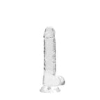 REALROCK 7'' Realistic Dildo With Balls - Clear 17.8 cm Dong - Hush Store Sydney 