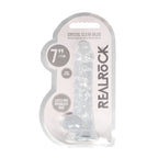 REALROCK 7'' Realistic Dildo With Balls - Clear 17.8 cm Dong - Hush Store Sydney 
