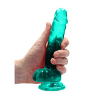 REALROCK 7'' Realistic Dildo With Balls - Turquoise 17.8 cm Dong - Hush Store Sydney 