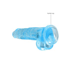 REALROCK 8'' Realistic Dildo With Balls - Blue 20.3 cm Dong - Hush Store Sydney 